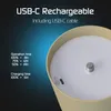 Ledvion 2x Wiederaufladbare LED Tischleuchte Beige Dimmbar Produktbild-Vorschau 6
