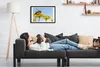 Bild 60x40 MDF-Rahmen, Wandkunst Biene auf einer Blume Produktbild-Vorschau 2