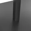 A close-up view of the base of a black metal stand, likely part of an information or display stand. Podgląd zdjęcia produktu