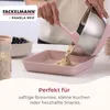 Fackelmann 26566, Štvorec, Nerezová oceľ, Ružová Náhľad obrázku produktu 6