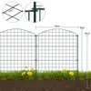UISEBRT Teichzaun Gartenzaun Oberbogen Steckzaun Gitterzaun Produktbild-Vorschau 2
