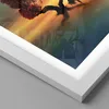 Gerahmtes Poster - Weißer Rahmen - See Natur Nacht - Produktbild-Vorschau 2