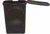 A brown laundry basket with its lid open, shown against a white background. Produktbild-Vorschau