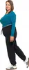 WOMEN'S HEATHING DRESS PANTS Klassisch MORAJ M Produktbild-Vorschau 5