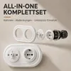 Inbouw stopcontact, porselein, retro-stijl, roterende Productafbeelding-voorbeeld 8