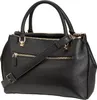 Stylische schwarze Damen-Tasche mit verstellbarem Produktbild-Vorschau 26