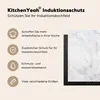 KitchenYeah© Herdabdeckplatte Marmor - Weiß - Grau - Luxus Produktbild-Vorschau 6