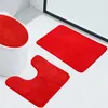 3-teiliges Badezimmerteppich-Set, verdicktes, weiches Produktbild-Vorschau 2