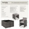 tectake® Rattan Sitzgruppe Bilbao für 4 bis 8 Personen Produktbild-Vorschau 7