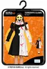 Clown Horror Halloween Costume Creepy Fun Rosso Nero Bianco Anteprima dell’immagine prodotto 6