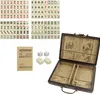 Mahjong Gesellschaftsspiel mit Koffer Set Produktbild-Vorschau 10