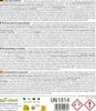 A product label with instructions and safety information for a cleaning product. Produktbild-Vorschau
