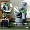 Outsunny Gartenbrunnen, Springbrunnen, Solar Wasserbrunnen Produktbild-Vorschau 6