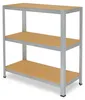 shelfplaza HOME 90x120x50 cm ťažký regál v pozinkovaný s 3 Náhľad obrázku produktu 5