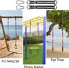 Trapezeschekel aus Holz, mit Gymnastikringen, verstellbar, Produktbild-Vorschau 5