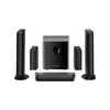 A home theater sound system is displayed against a white background. Produktbild-Vorschau