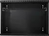 Skriňa RACK 19'' 2U 120 mm Závesná CCTV DVR Stalflex Čierna Náhľad obrázku produktu 3