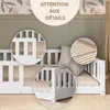 Crazy Pine Kinderbett 100x200 cm – Massives Montessori Produktbild-Vorschau 10