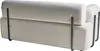 BELIANI 2-Sitzer Sofa Cremeweiß Gepolstert mit Schwarzem Produktbild-Vorschau 6