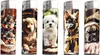 Set mit 5 klassischen Piezo-Gasfeuerzeugen mit Hunden Produktbild-Vorschau 1