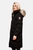 Marikoo Damen Winterjacke Langer veganer Parka Warm Stepp Produktbild-Vorschau 4