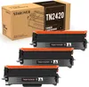 A product shot of a box of toner cartridges and three toner cartridges. Produktbild-Vorschau