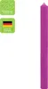 IHR - Stabkerze H:18 cm, 25 Stück, Aubergine Produktbild-Vorschau 4