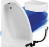BADLAND Eckbadewanne Badewanne Frida LINKS 140x90 mit Produktbild-Vorschau 7