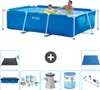 Intex-Schwimmbecken mit rechteckigem Rahmen – 260 x 160 x Produktbild-Vorschau 1