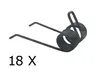 18 X Sprężyna wertykulatora do ATIKA VT32 / VT 32 Z Podgląd zdjęcia produktu 1