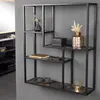 riess-ambiente Modernes Wandregal SLIM LINE 95cm anthrazit Produktbild-Vorschau 1