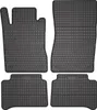 2002-2009 Mercedes E Klasse W211 Fußmatten Gummi Schwarz 4 Produktbild-Vorschau 1