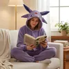 Piżama Onesie Kigurumi Kostium Przebranie Pokemon Espeon L: Podgląd zdjęcia produktu 2
