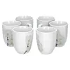 Van Well Vanda weiße Orchidee 6er Set Kaffeebecher, 330 ml, Produktbild-Vorschau 1