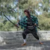 Scultura decorativa Wakizashi 77 cm con supporto e cintura Anteprima dell’immagine prodotto 8