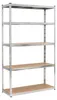 Metall-Lagerregal Schwerlast 5 Ablagen – 205×120×45 cm, Produktbild-Vorschau 1