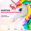 XXL Luftballon Einhorn 110 x 85 cm - Helium Ballon für Produktbild-Vorschau 4