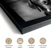 MuchoWow® MuchoWow® Gerahmtes Poster Tierprofil Labrador Produktbild-Vorschau 3