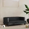 vidaXL Pelíšek pro psy černý 80x45x30 cm Velvet Náhled obrázku produktu 2