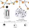 Halloween Lichterkette Augäpfel,5M 30LED Halloween Produktbild-Vorschau 2