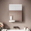 A bathroom vanity with a mirrored cabinet above a sink. Náhled obrázku produktu