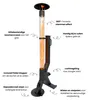 Flamesa® Flare - Tuinhaard - Mobiele pelletkachel voor Productafbeelding-voorbeeld 2