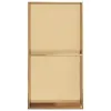 vidaXL Brodzik prysznicowy złoty szczotkowany 32x62x9 cm Podgląd zdjęcia produktu 3