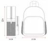 Vadobag 155-01299, Miast, Mężczyzna, Poliester Podgląd zdjęcia produktu 11