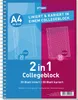 Toppoint® 40032 Kołonotatnik - A4, Duo squared+ z liniaturą Podgląd zdjęcia produktu 4