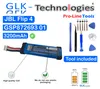 A product image showing a battery for a JBL Flip 4 speaker, along with included tools and marketing text. Produktbild-Vorschau