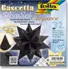 folia Bastelset Bascetta Stern Ø20cm 90g/m² schwarz Produktbild-Vorschau 1