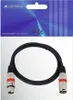 OMNITRONIC XLR Kabel 3pol 1m sw/rt Produktbild-Vorschau 4