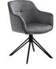 Armlehnenstuhl HARPER SARINA BHT 59x82x62 cm grau Produktbild-Vorschau 6