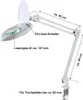 LED Lupenleuchte 5D mit Tischklemme 80 LEDŽs ZD-140A Produktbild-Vorschau 2